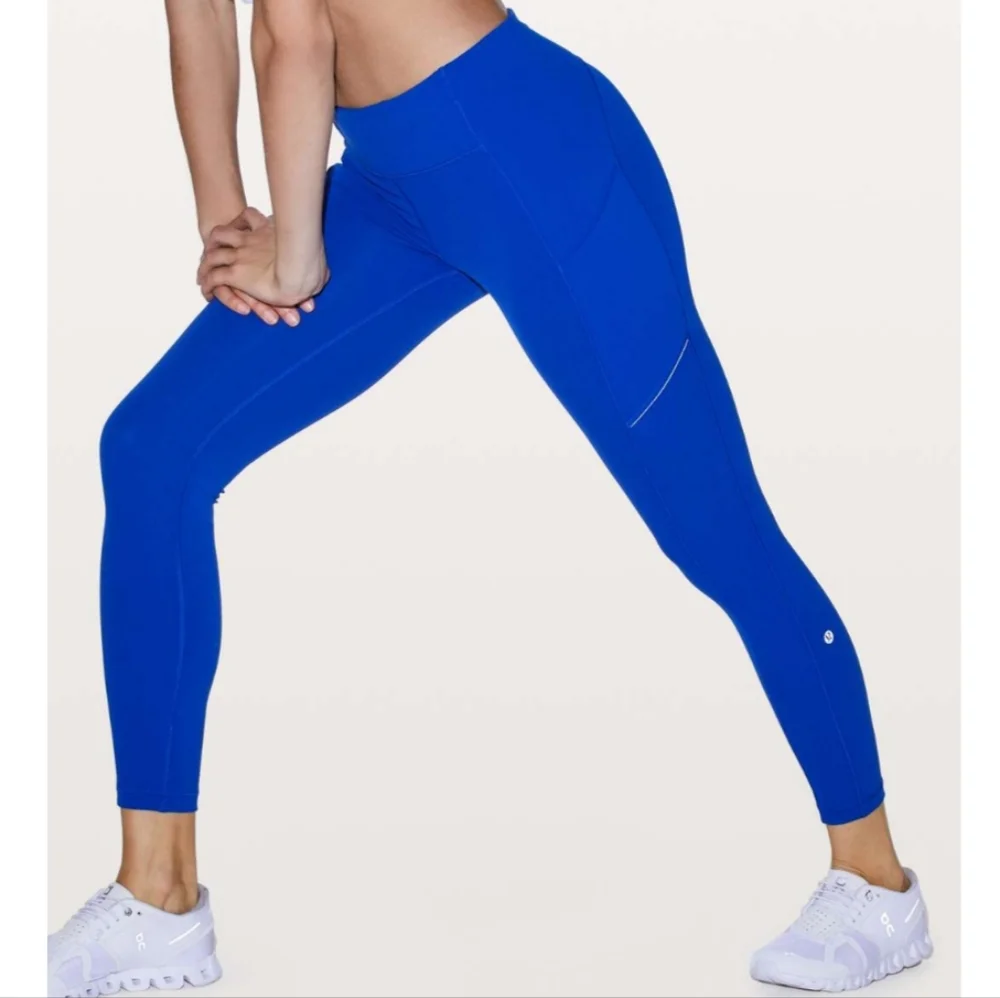 LULULEMON New Speed Up MR Tight 28" - Air Force Blue - Picture 8 of 9